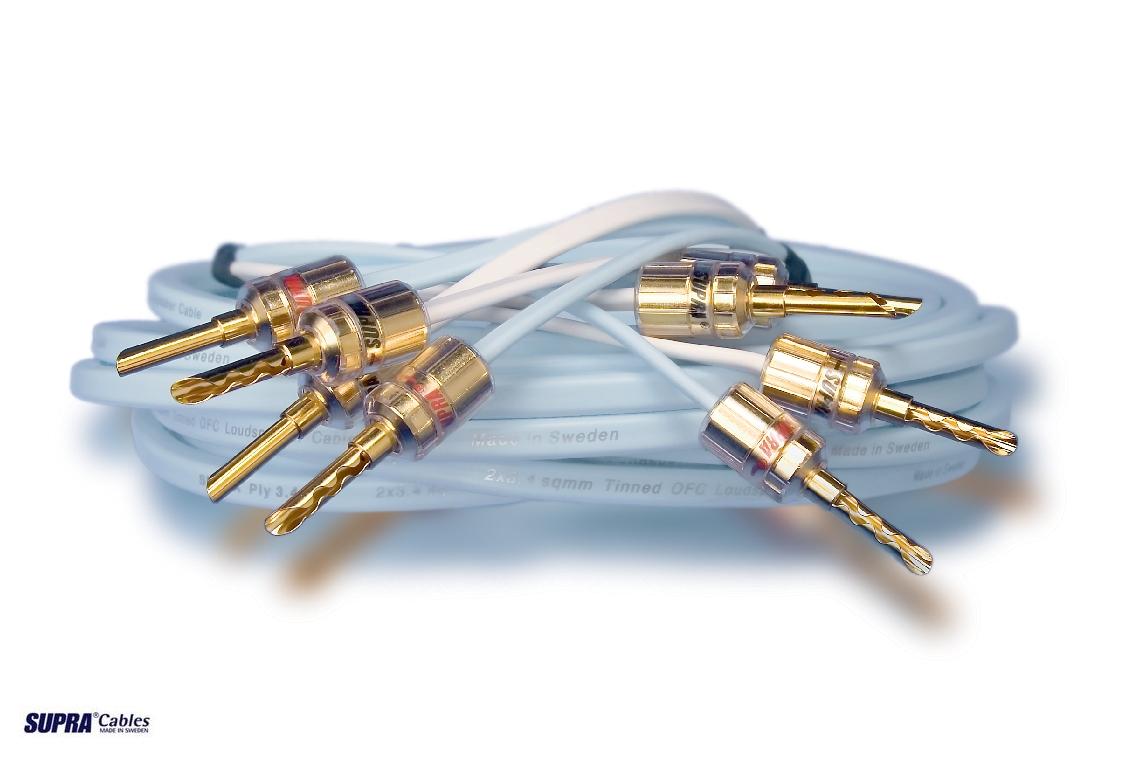 SUPRA Ply/S SET Loudspeaker Cable 2.2  2x4m