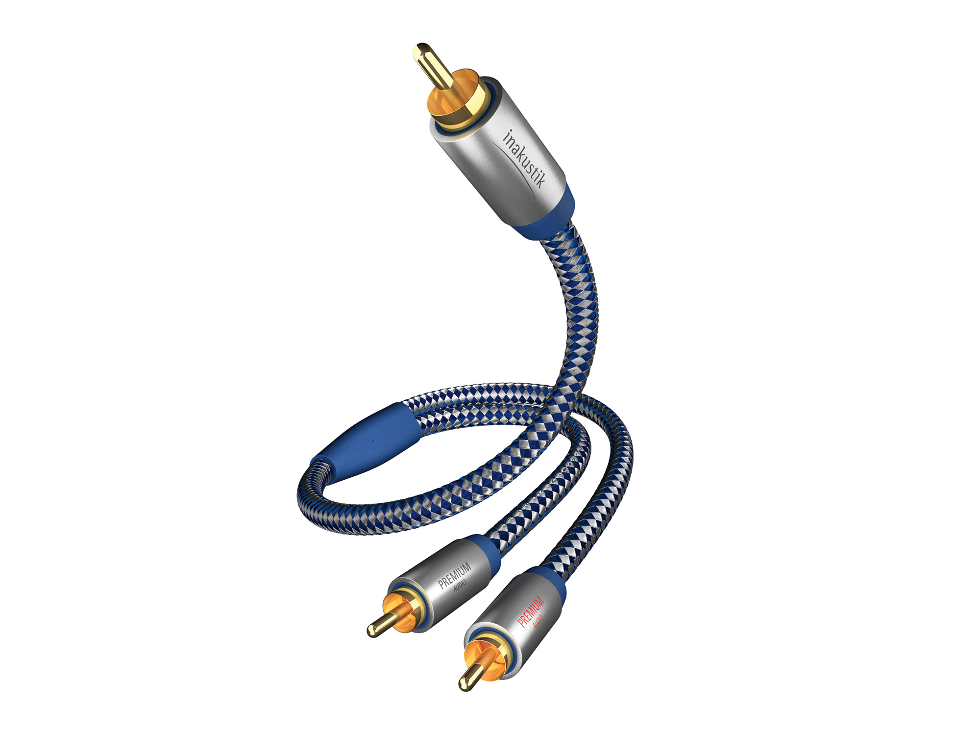 INAKUSTIK Premium 3m Y Subwoofer Cable
